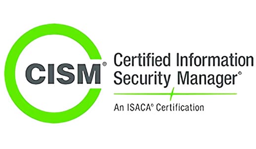 A certified information security manager logo